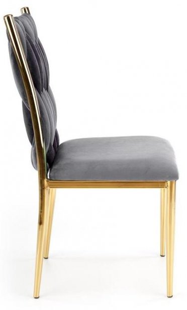 Стул на металлокаркасе K436 серый