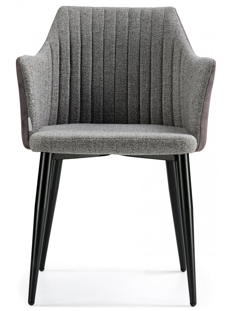 Стул на металлокаркасе Arizona антрацит меланж FC-09 / MF-03