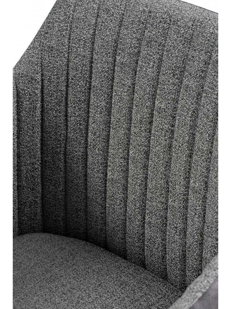 Стул на металлокаркасе Arizona антрацит меланж FC-09 / MF-03