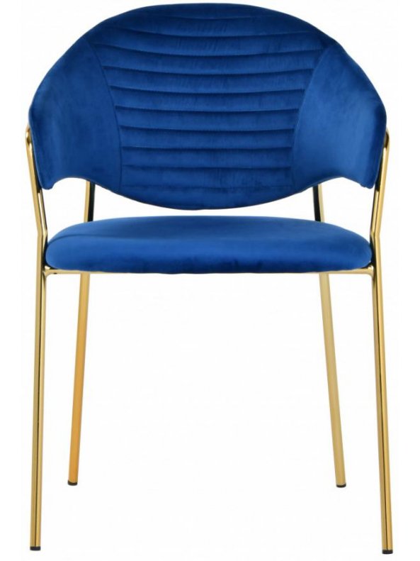 Стул на металлокаркасе Avatar синий