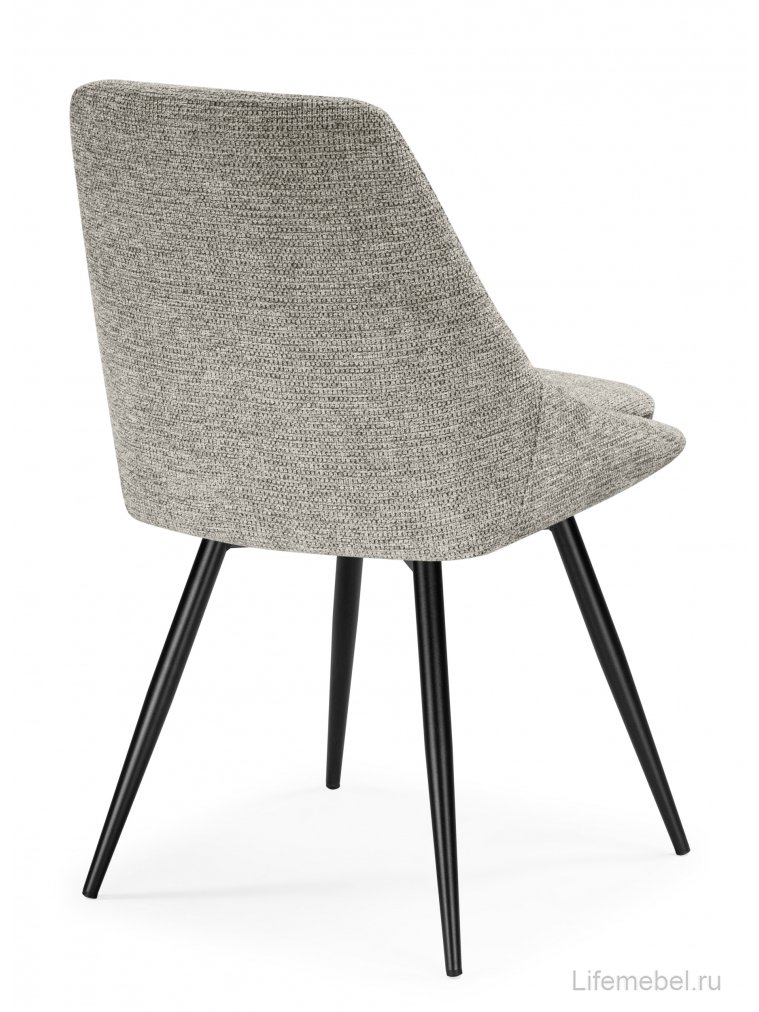 Стул на металлокаркасе Avian вращающийся светло-серый / черный