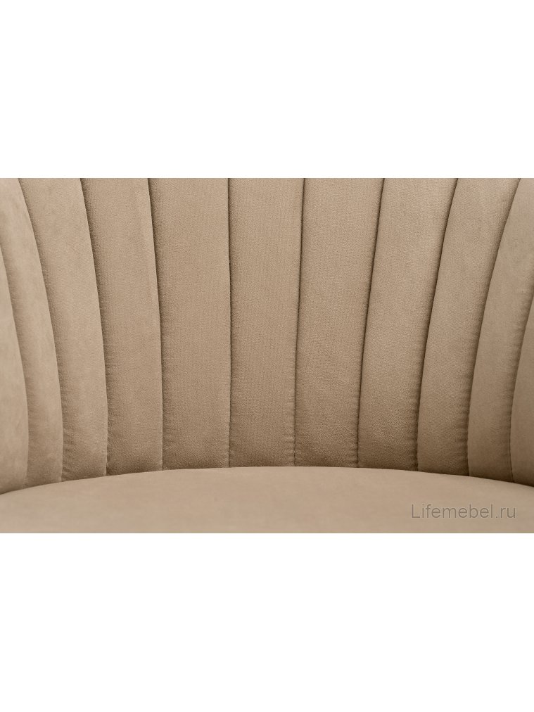 Стул на металлокаркасе Бэнбу velutto 05 / белый