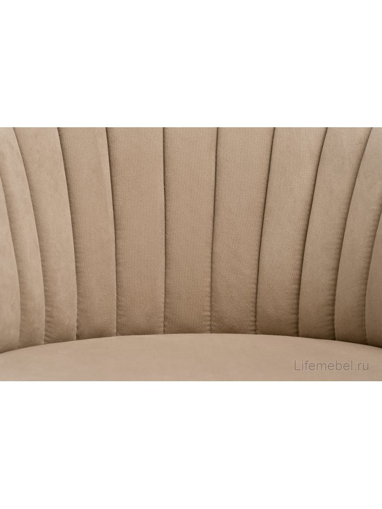 Стул на металлокаркасе Бэнбу velutto 05 / черный