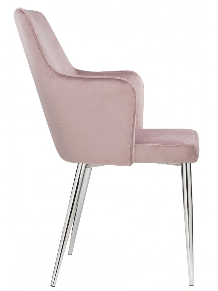 Стул на металлокаркасе Benza purple fabric