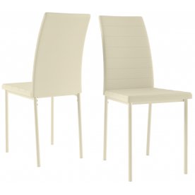 Стул на металлокаркасе Бишо