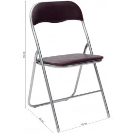 Стул на металлокаркасе Бревик