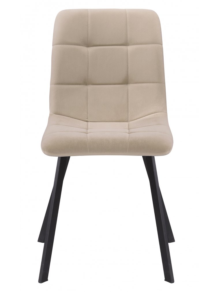 Стул на металлокаркасе Bruk beige / black