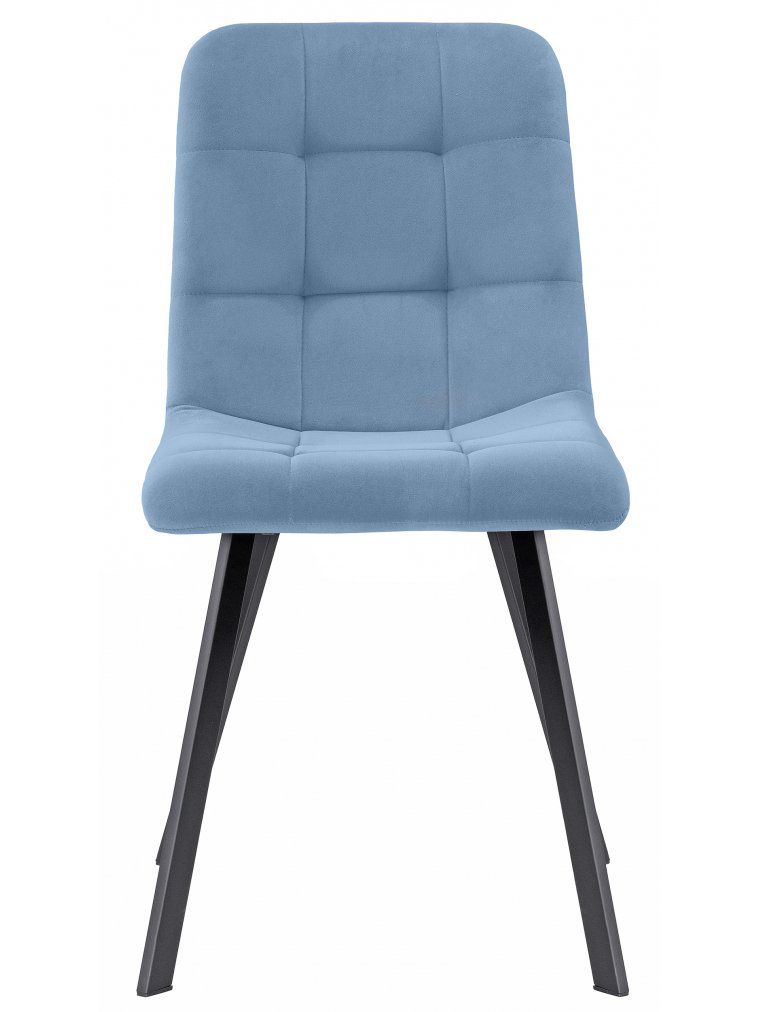 Стул на металлокаркасе Bruk light blue