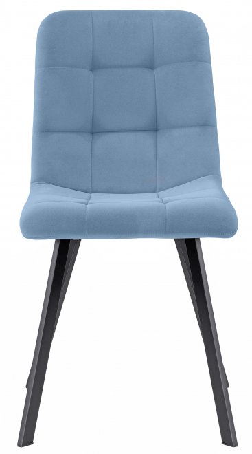 Стул на металлокаркасе Bruk light blue