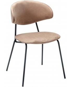 Стул на металлокаркасе Calipso light braun