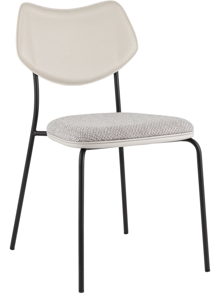 Стул на металлокаркасе Casey серый