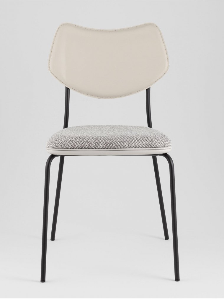 Стул на металлокаркасе Элси серый