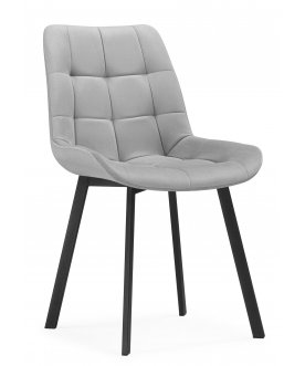 Стул на металлокаркасе Стронг светло-серый (zd 960) / черный