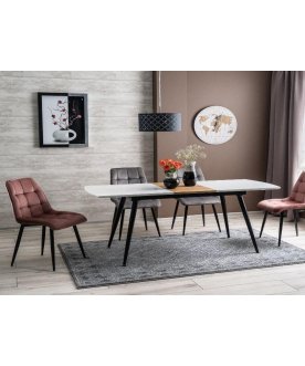 Стул на металлокаркасе Chic Velvet