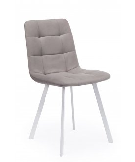Стул на металлокаркасе Чилли латте / белый