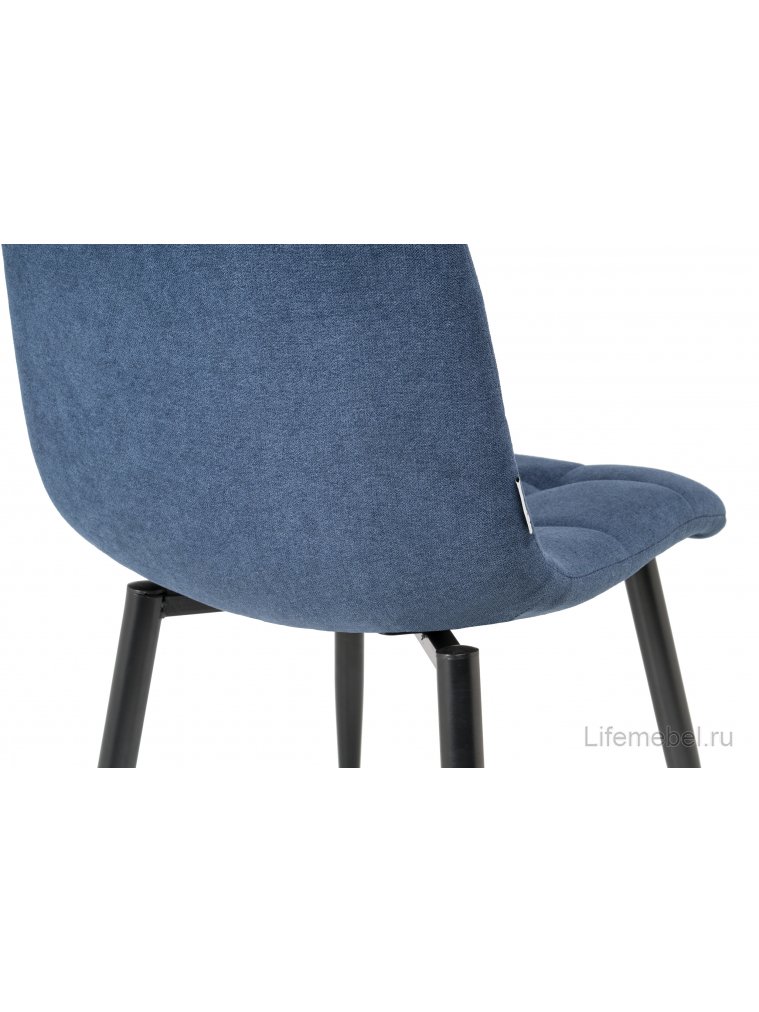 Стул на металлокаркасе Chilli UF860-14B синий / черный