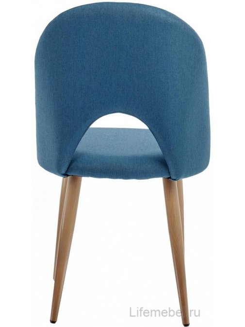 Стул на металлокаркасе Cleo голубой