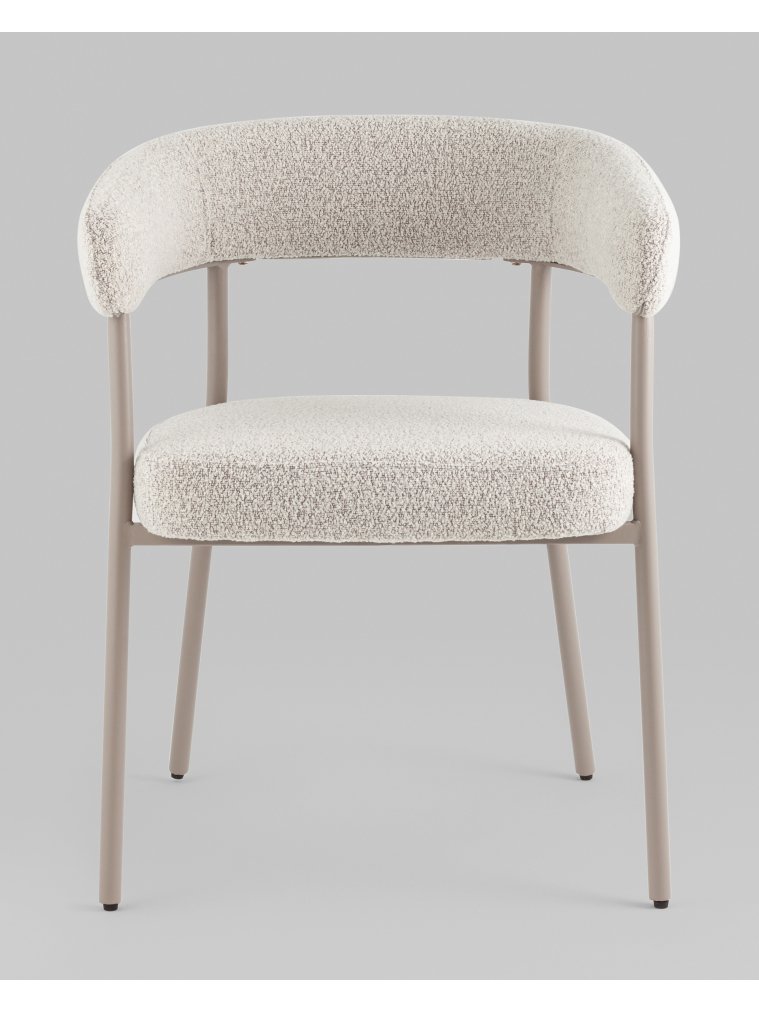 Стул на металлокаркасе Бемби, серый