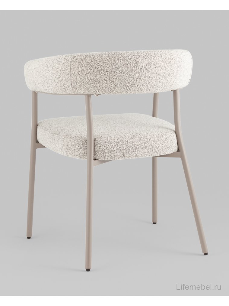 Стул на металлокаркасе Бемби, серый