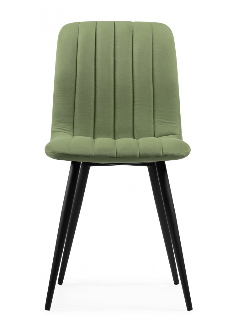 Стул на металлокаркасе Дани фисташковый (zd 651) / черный