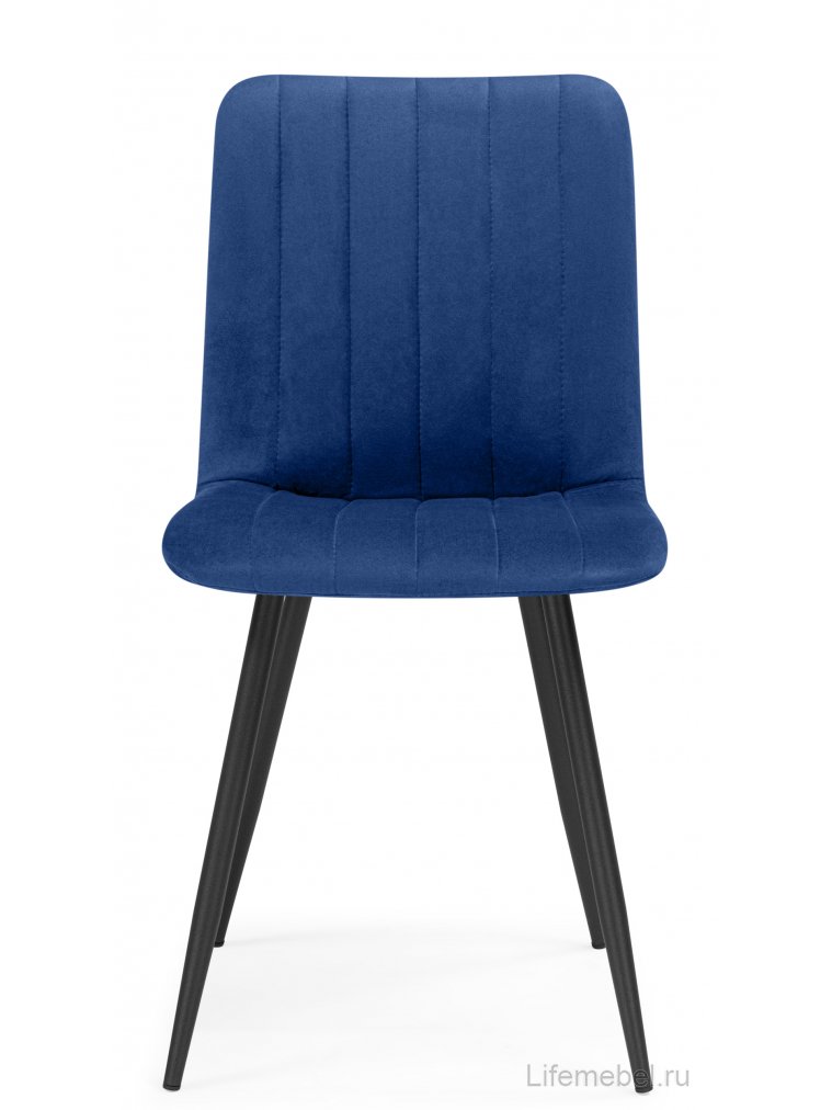 Стул на металлокаркасе Дани синий (zd 798) / черный