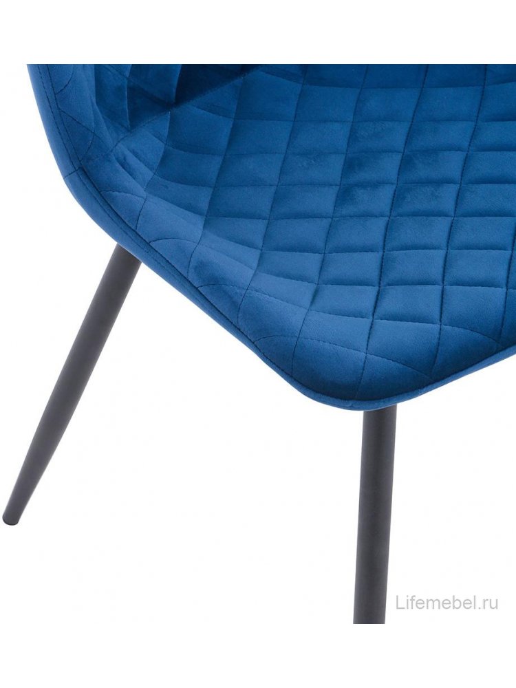Стул на металлокаркасе Darcy синий