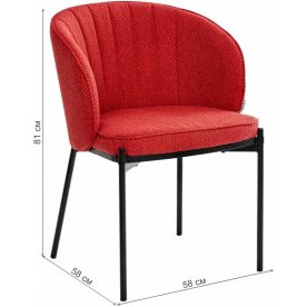 Стул на металлокаркасе Diana TRF-04