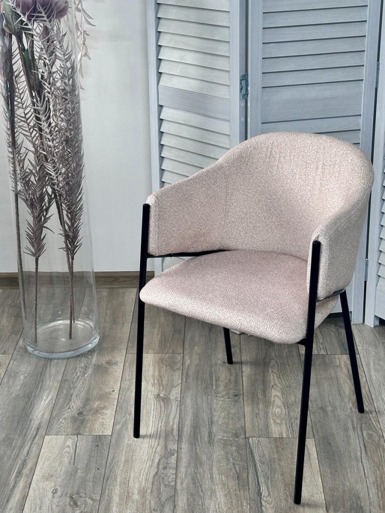 Стул на металлокаркасе Дилл бежевый