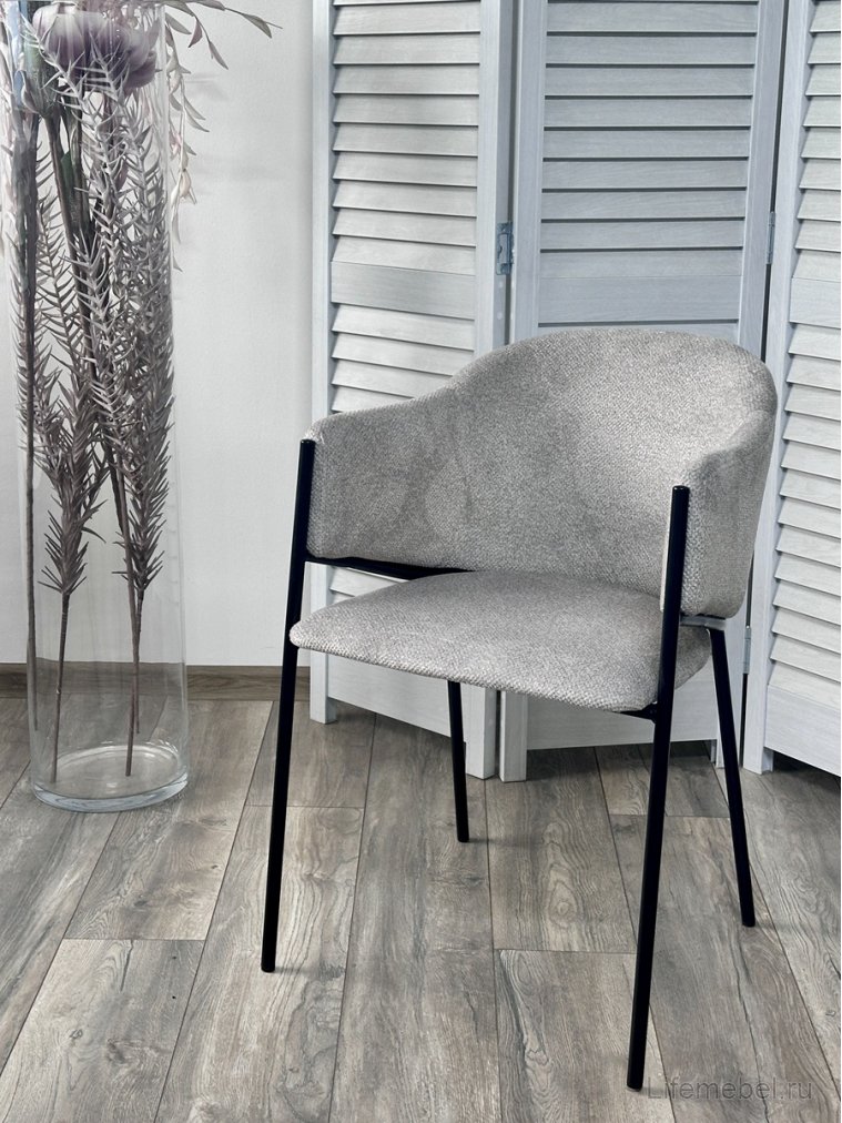 Стул на металлокаркасе Дилл серый