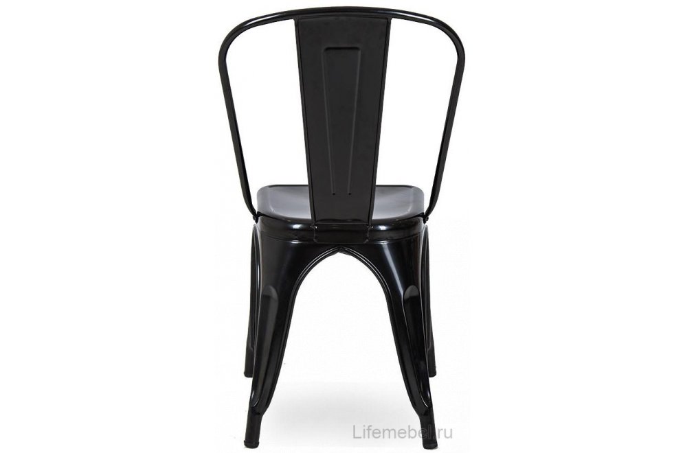 Стул на металлокаркасе N-21 Glossy black