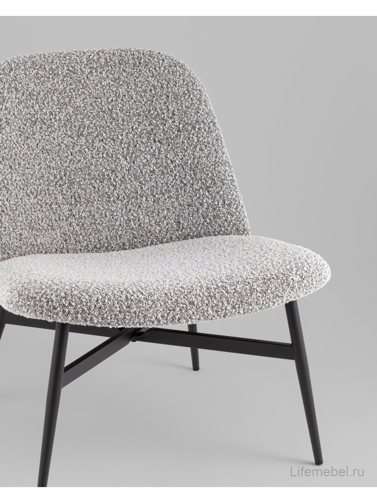 Стул на металлокаркасе  Лэйм, серый