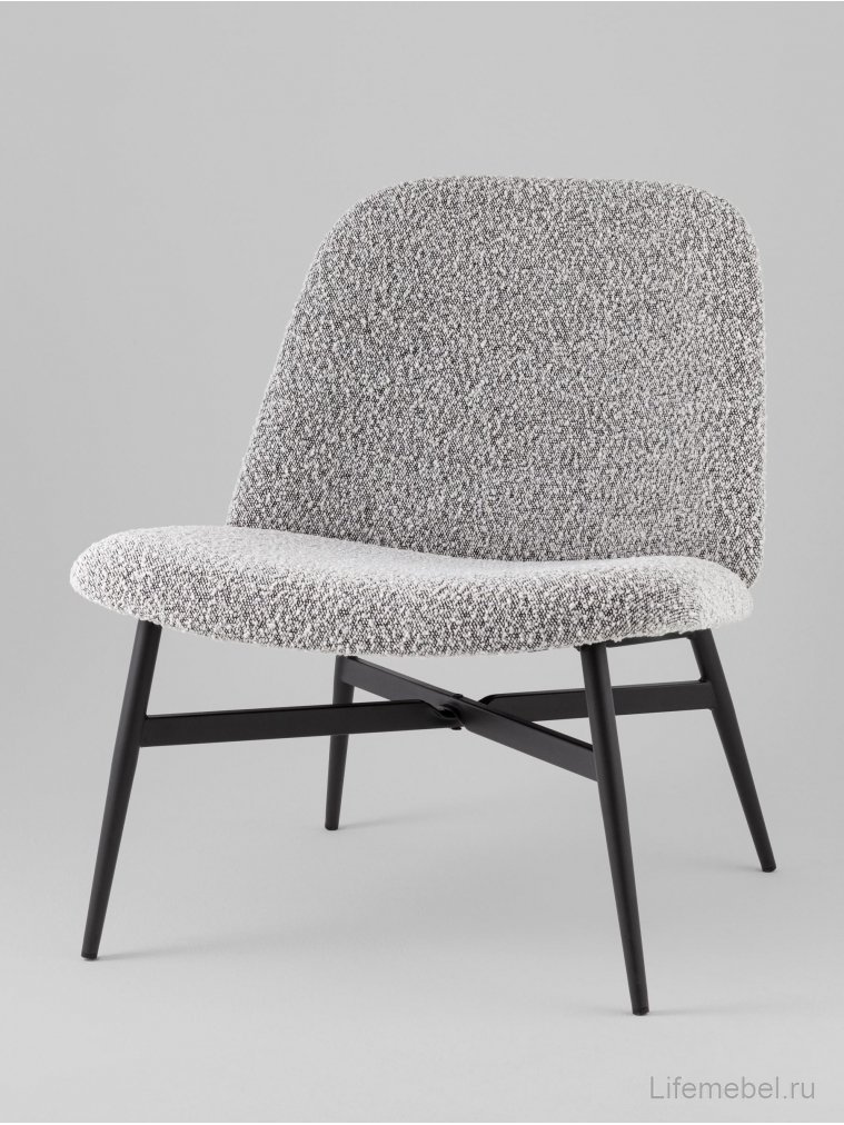 Стул на металлокаркасе  Лэйм, серый