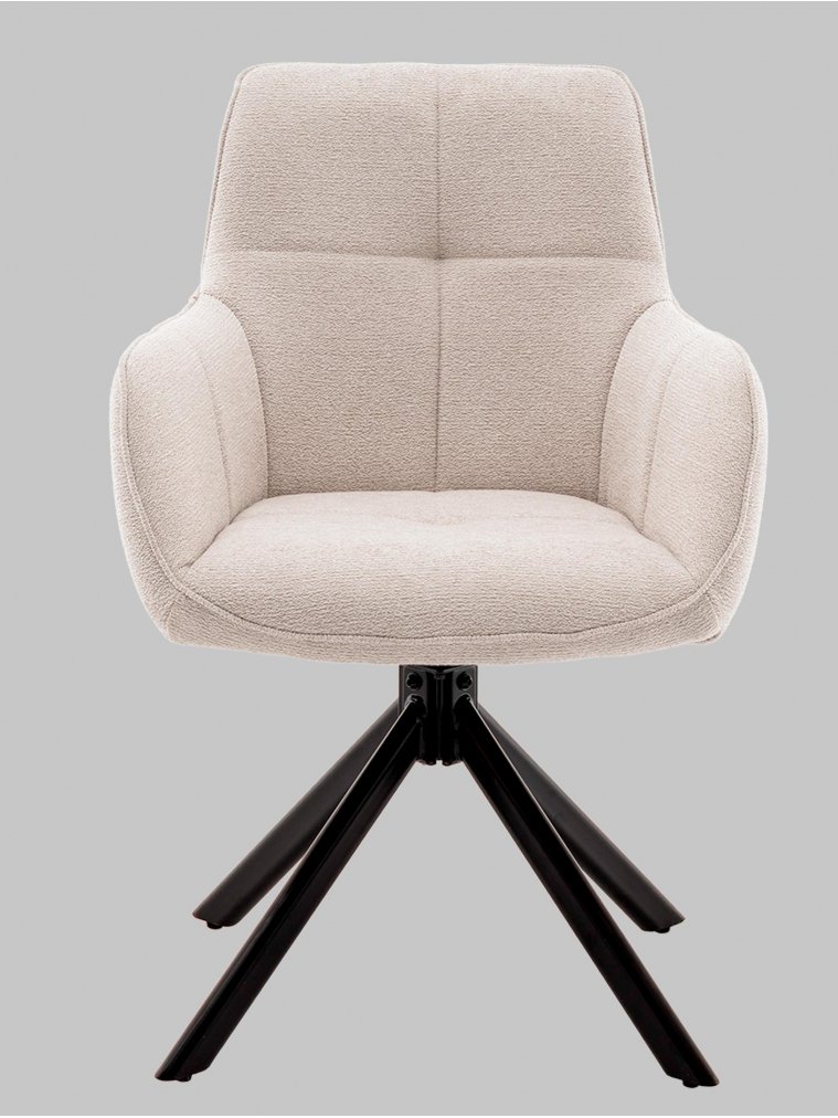 Стул на металлокаркасе Мерик кремовый