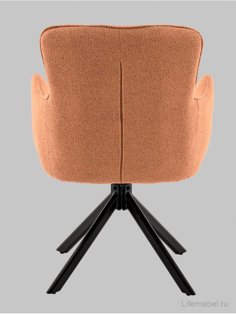 Стул на металлокаркасе Лимаэль терракотовый