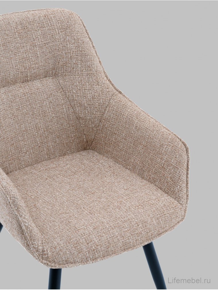 Стул на металлокаркасе Eliana бежевый