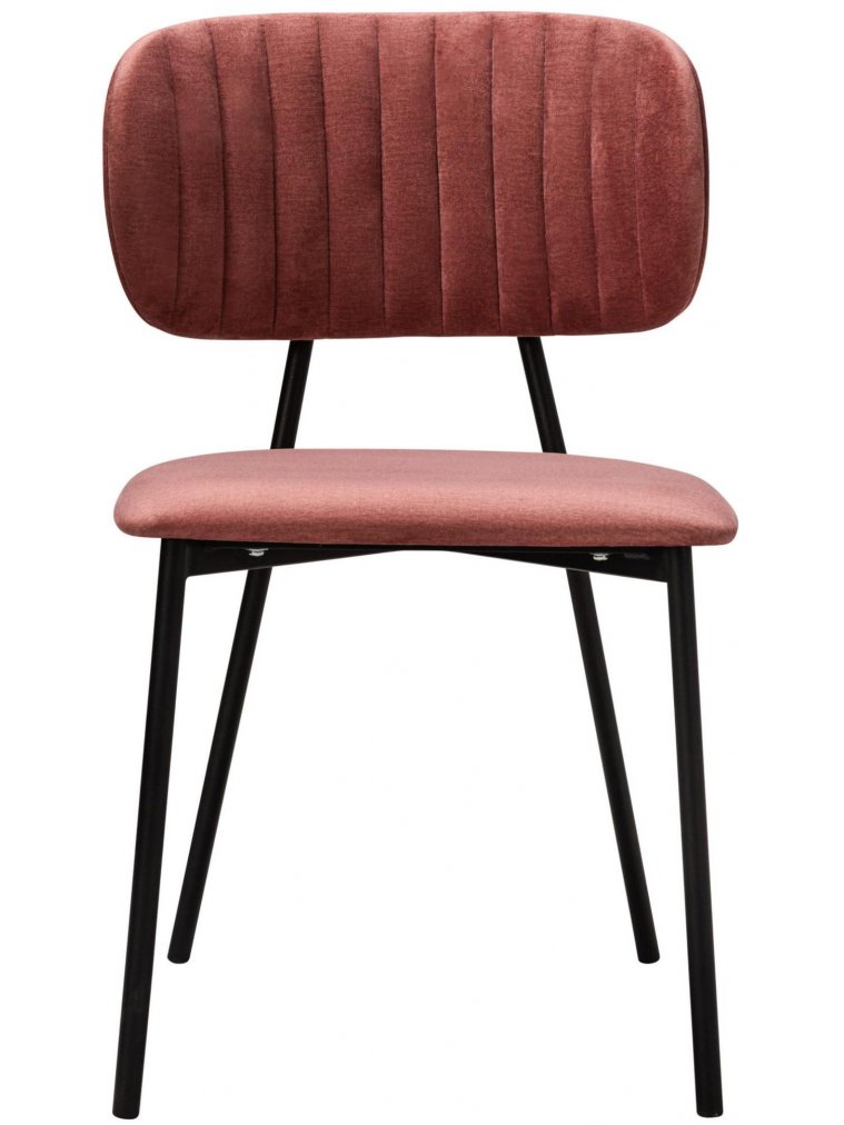 Стул на металлокаркасе Fendi терракот