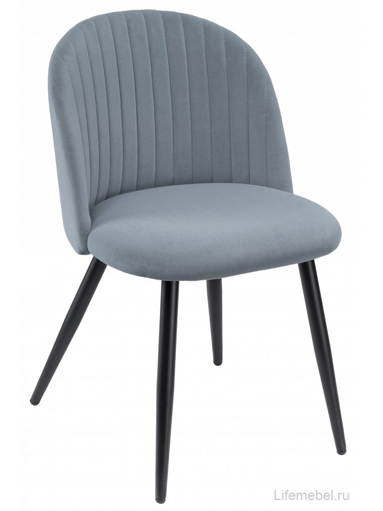 Стул на металлокаркасе Gabi 1 gray / black