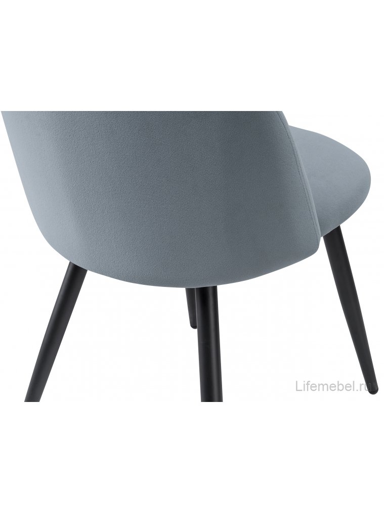 Стул на металлокаркасе Gabi 1 gray / black