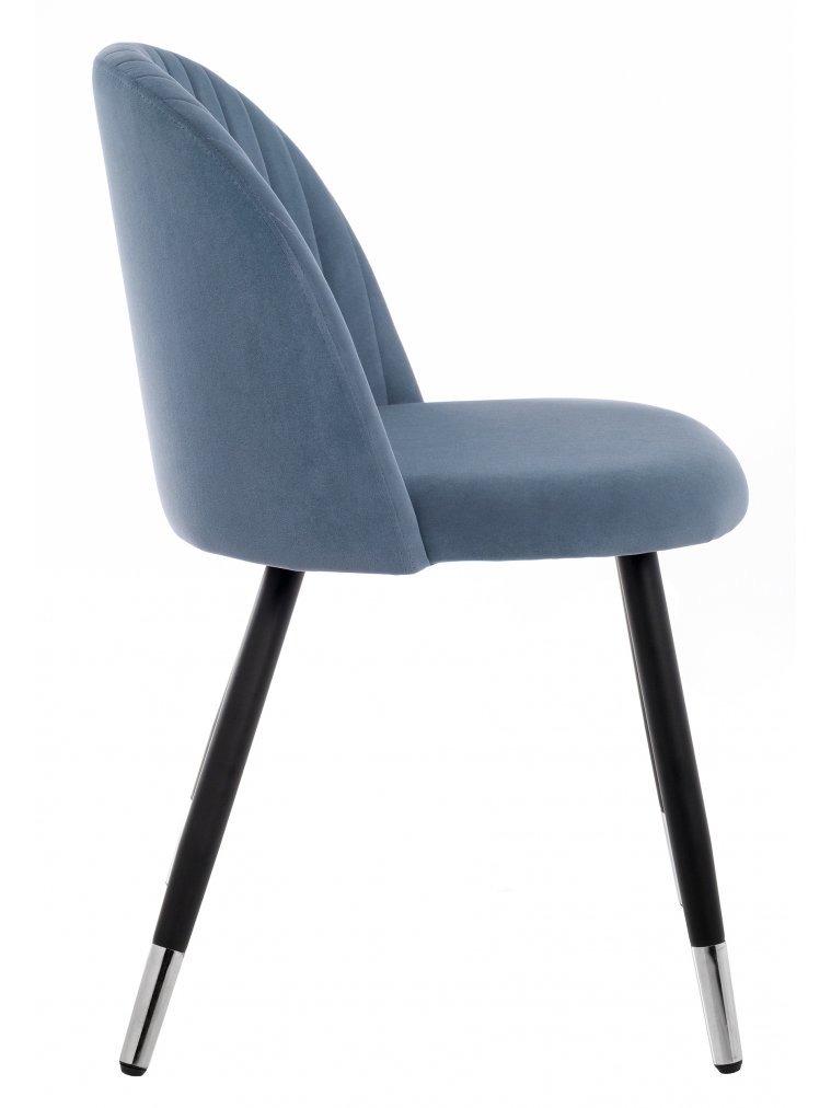 Стул на металлокаркасе Gabi blue / black