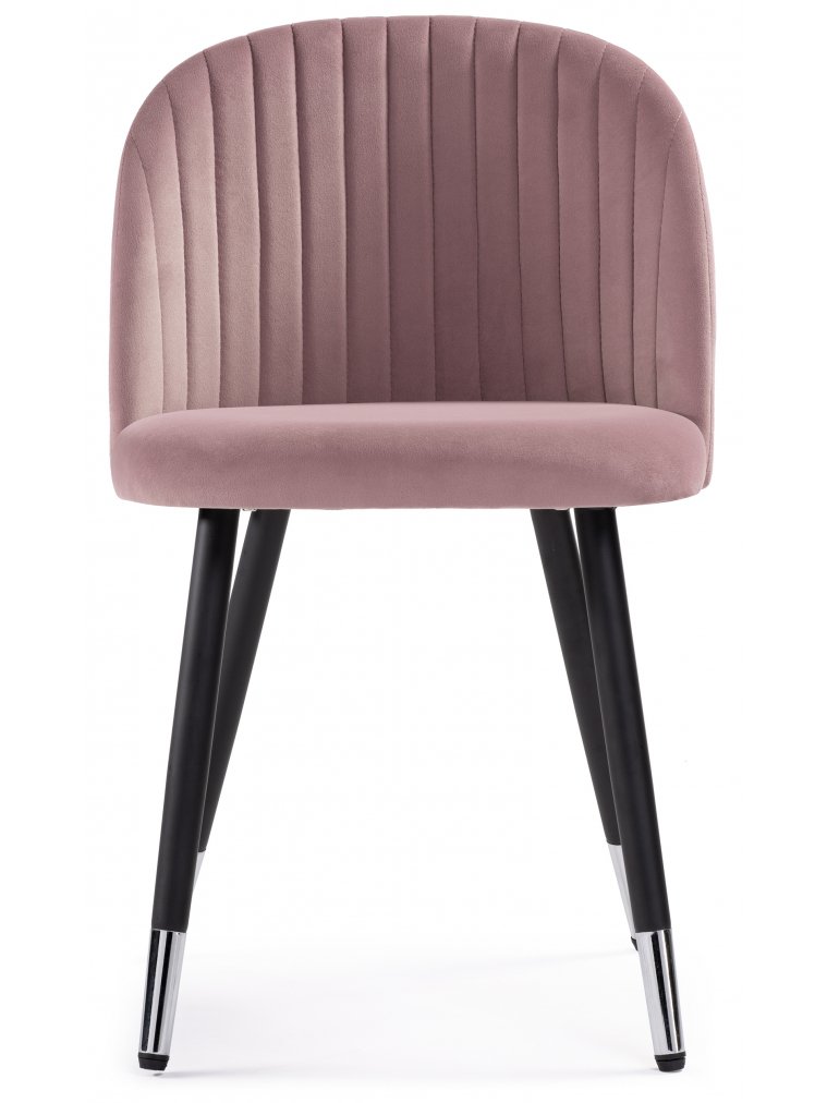 Стул на металлокаркасе Gabi light purple / black