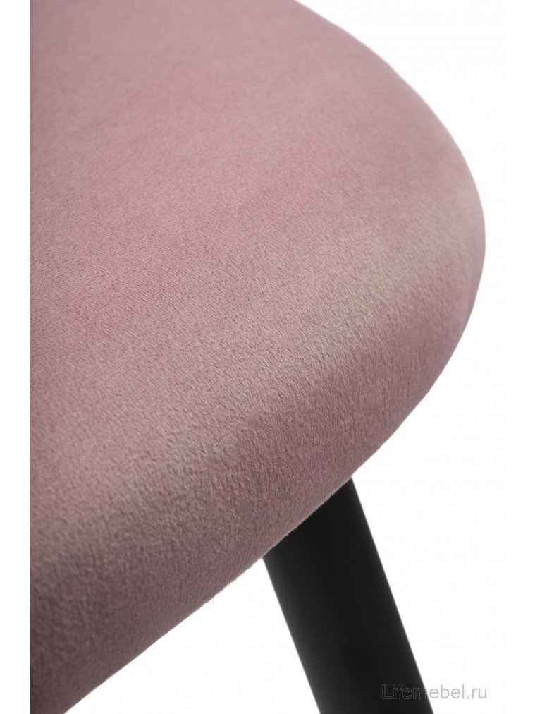 Стул на металлокаркасе Gabi light purple / black
