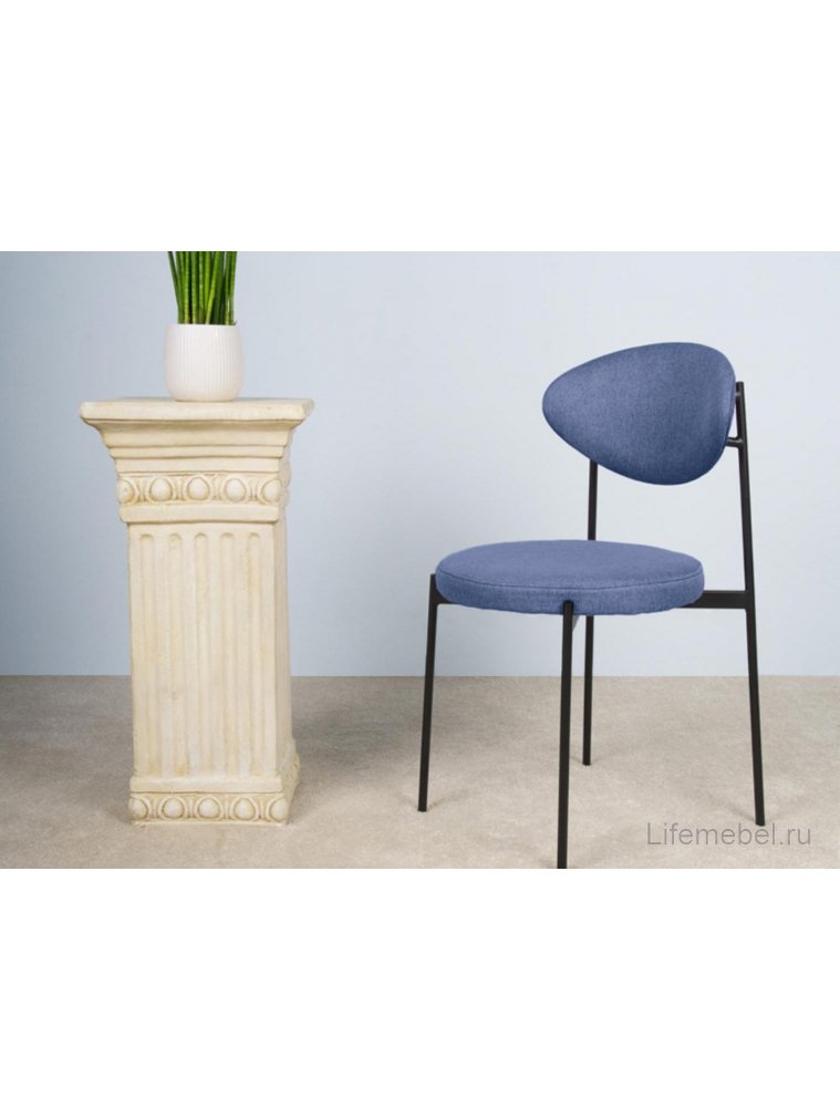 Стул на металлокаркасе Gawaii синий