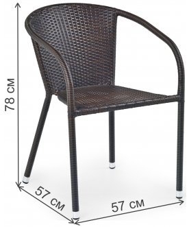 Стул на металлокаркасе Гобар