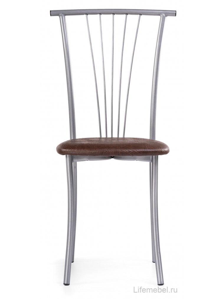 Стул на металлокаркасе Grigori горький шоколад / светлый мусс