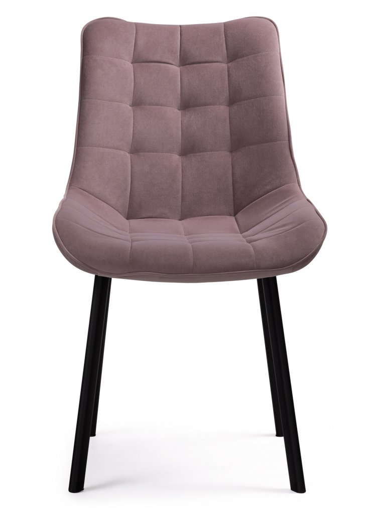 Стул на металлокаркасе Hagen light purple / black