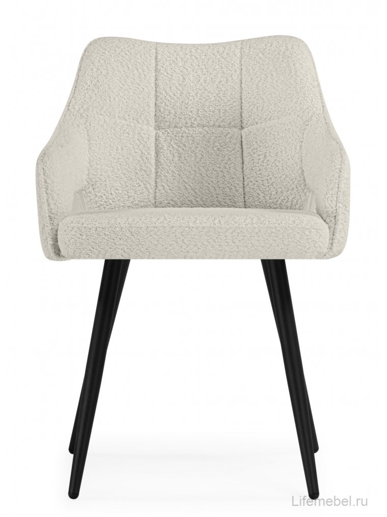 Стул на металлокаркасе Hera beige / black
