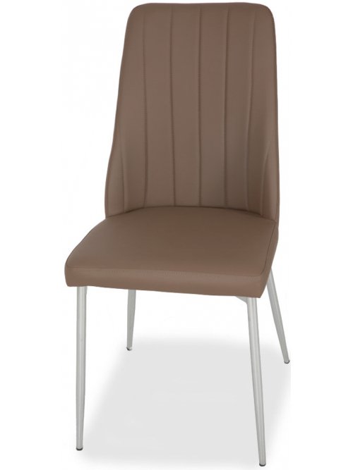 Стул на металлокаркасе LH-11 cappuccino (a42)