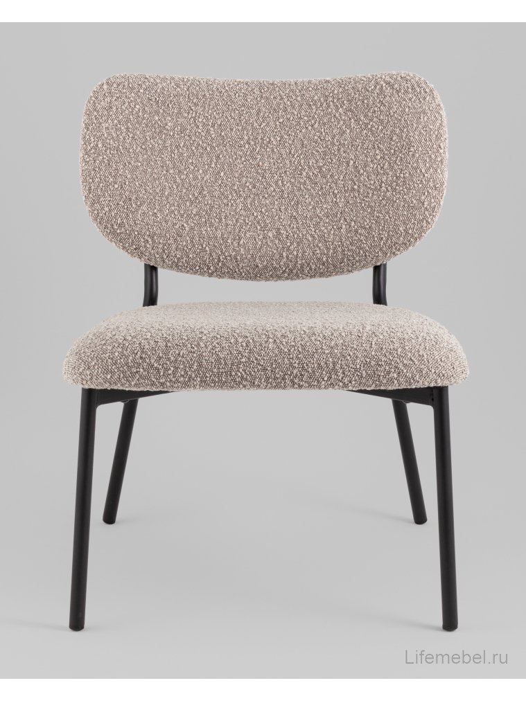 Стул на металлокаркасе Джеймс, серый