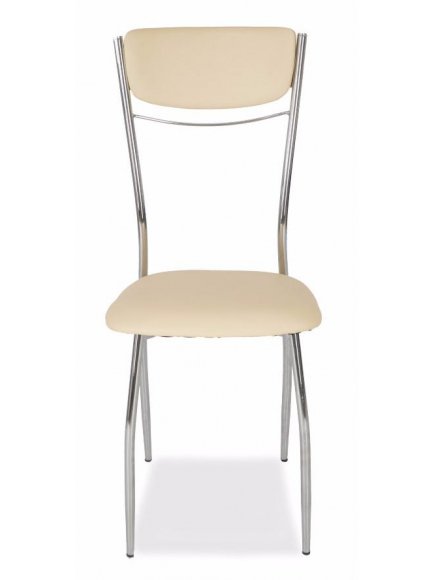 Стул на металлокаркасе DY-B606 milk (h31)