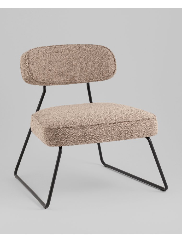 Стул на металлокаркасе Кайла, бежевый